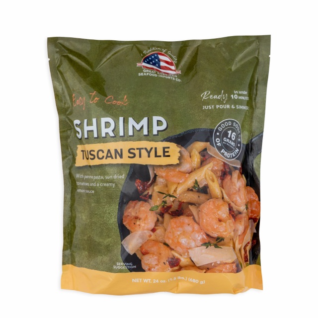 Shrimp Tuscan Skillet
