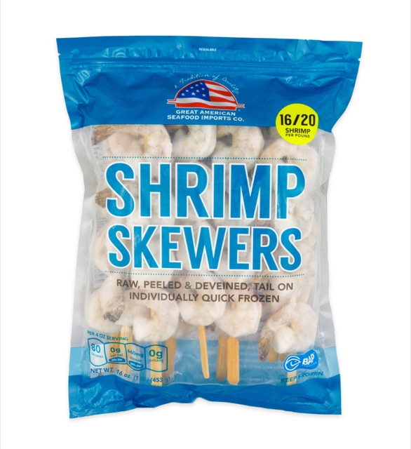 Shrimp Skewers 1Lb