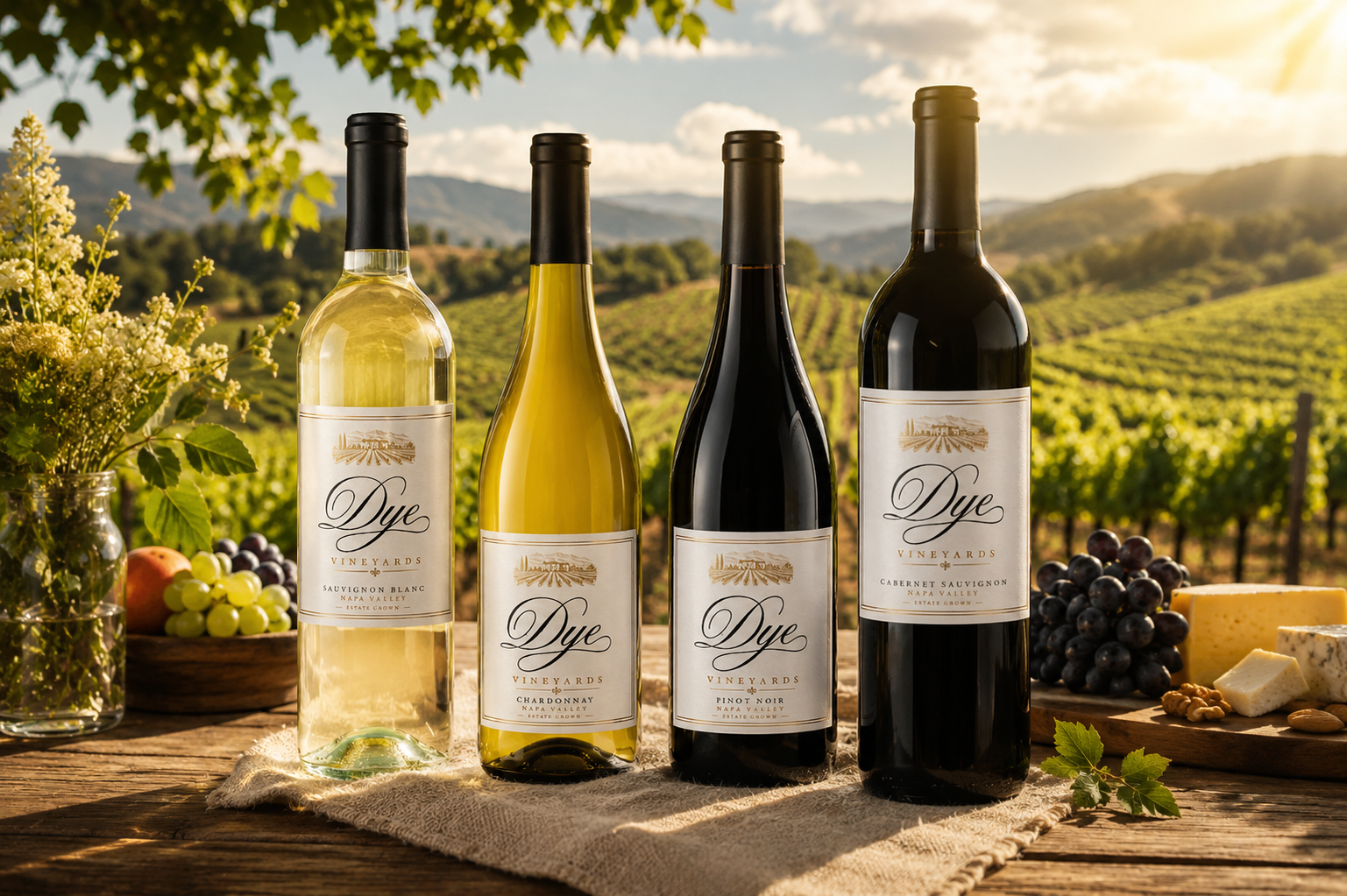 Dye Vineyards in the Napa Valley